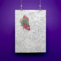 Omy Poster Magische Schule zum Ausmalen