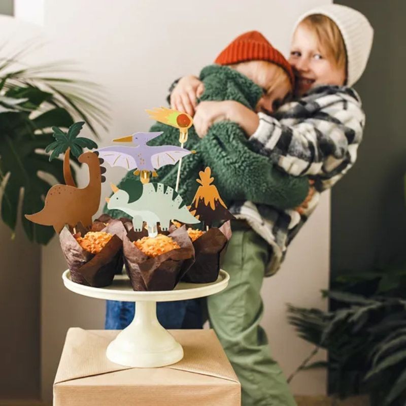 Kuchendeko Cake Topper Dinos