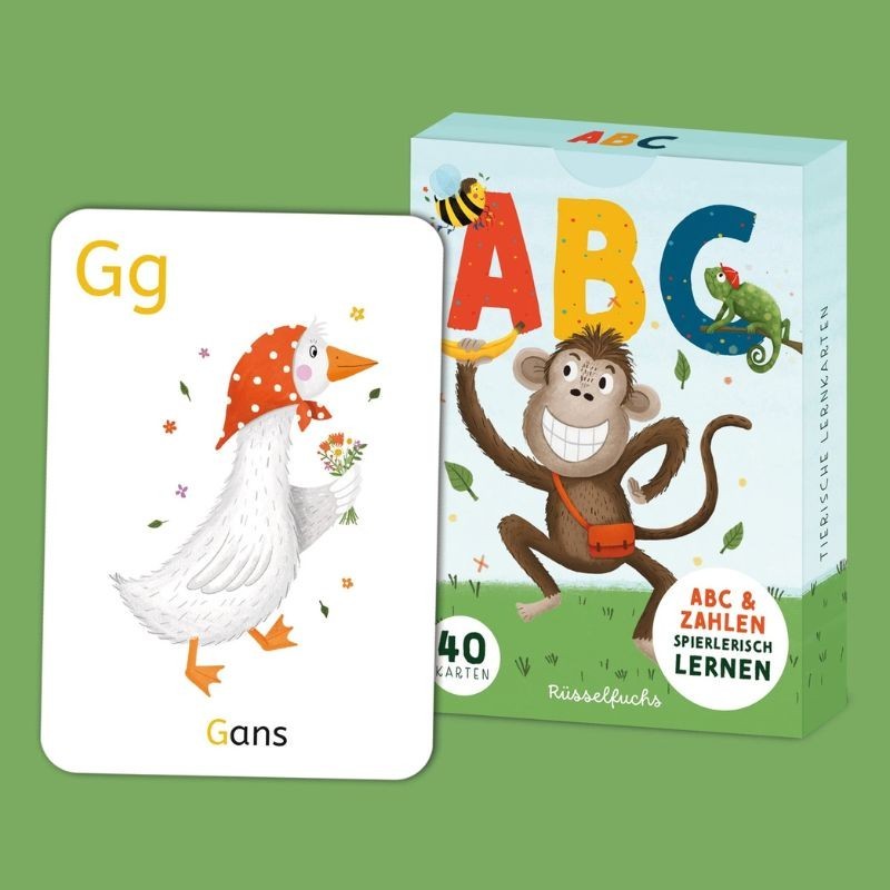 ABC Kartenset von Rüsselfuchs