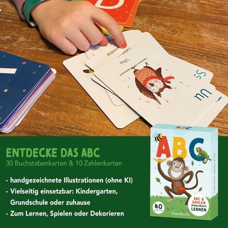 ABC Kartenset von Rüsselfuchs