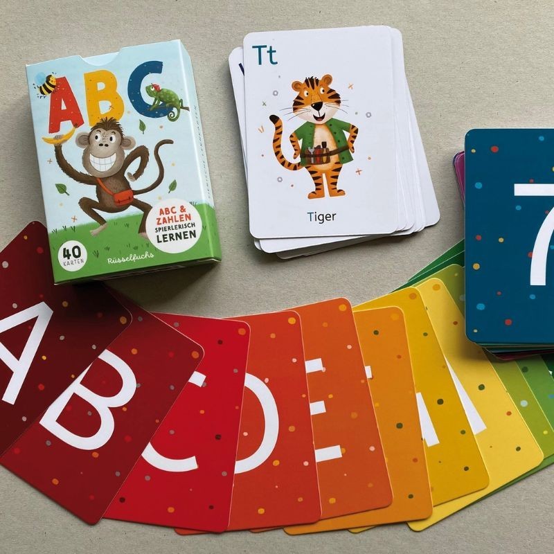 ABC Kartenset von Rüsselfuchs