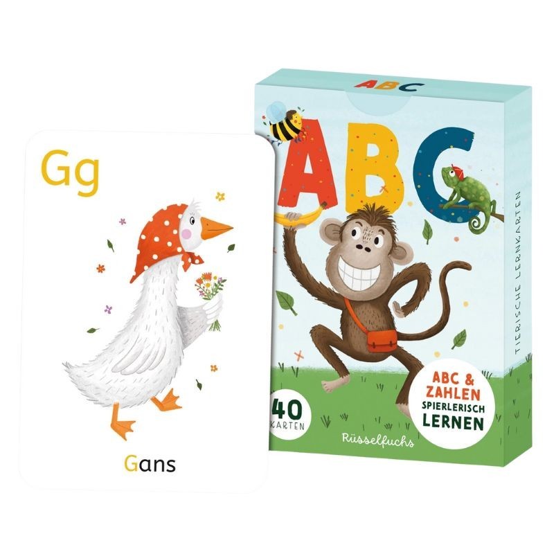 ABC Kartenset von Rüsselfuchs