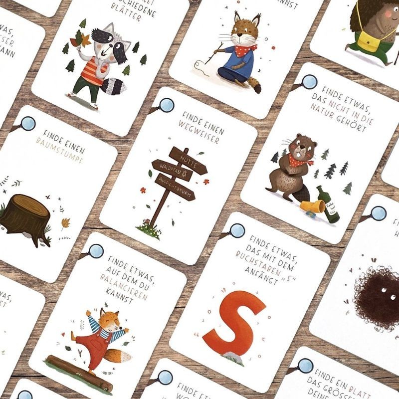 Suchen & Finden spielerisch die Natur entdecken
