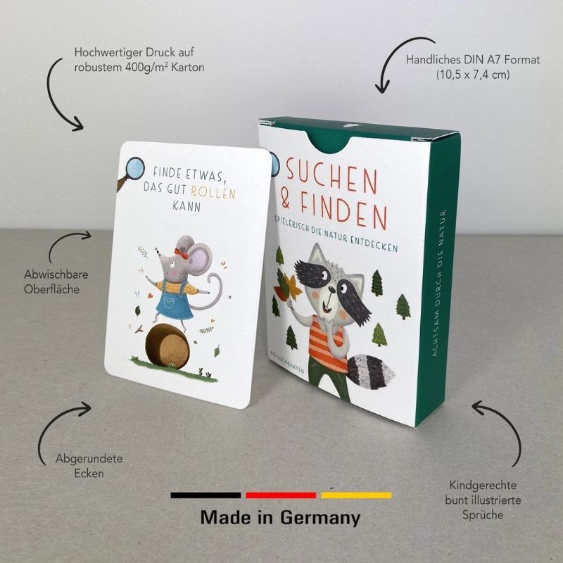 Suchen & Finden spielerisch die Natur entdecken