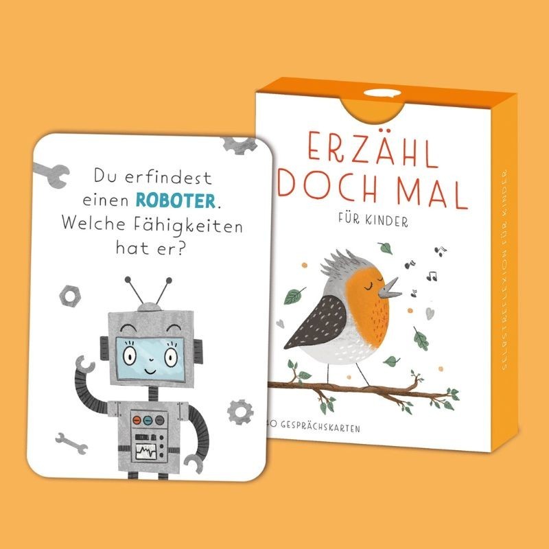 Gesprächskarten Erzähl doch mal für Kinder