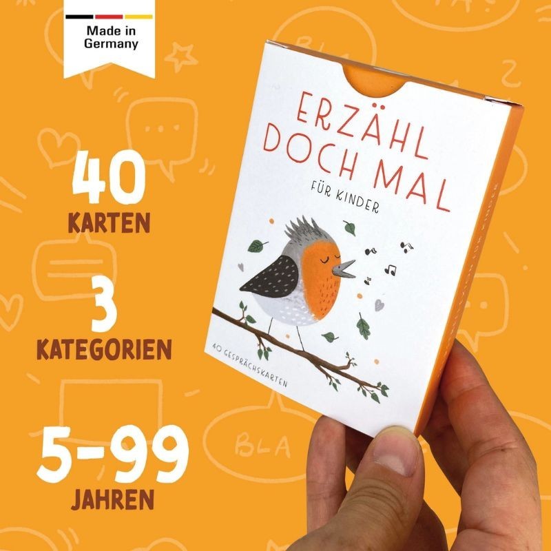 Gesprächskarten Erzähl doch mal für Kinder