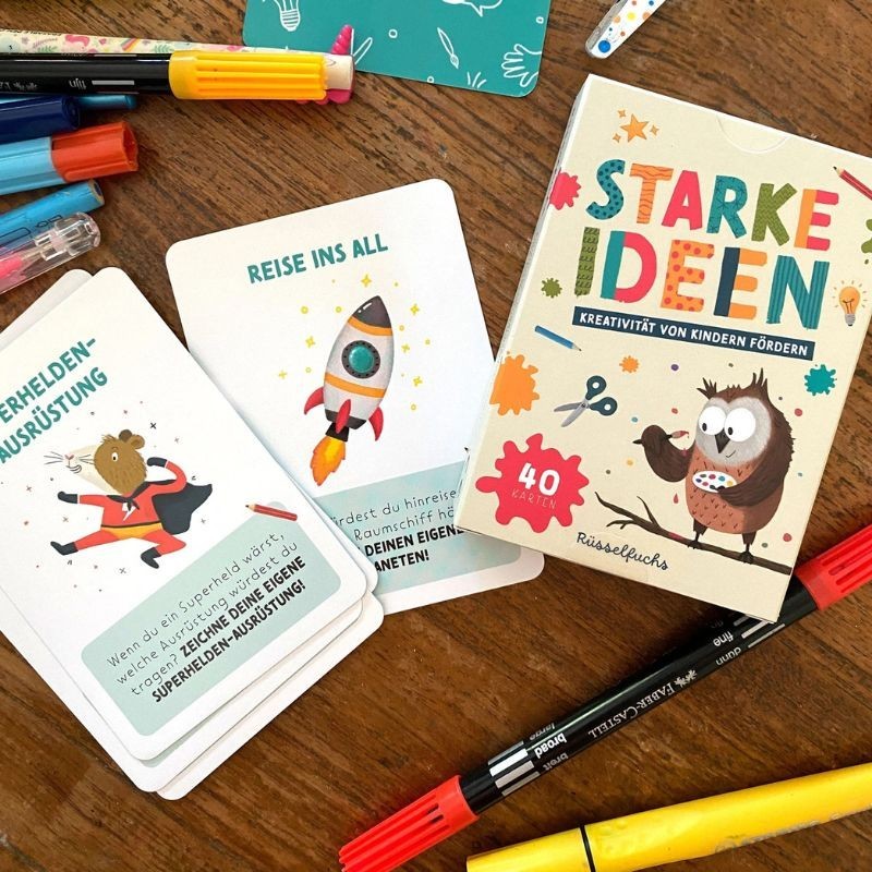 Kreativitätskarten Starke Ideen