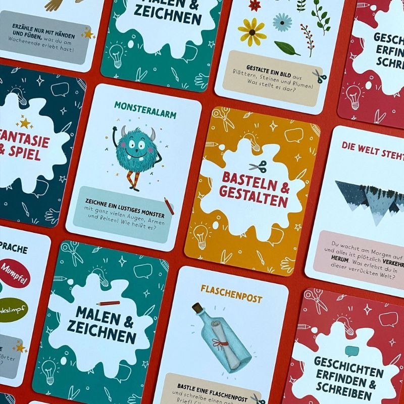 Kreativitätskarten Starke Ideen