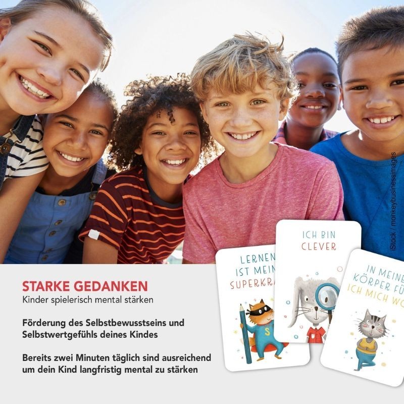 Affirmationskarten Starke Gedanken für Kinder