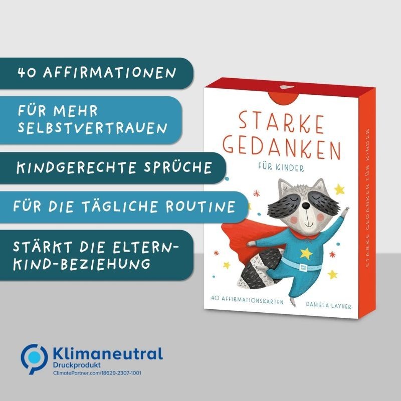 Affirmationskarten Starke Gedanken für Kinder