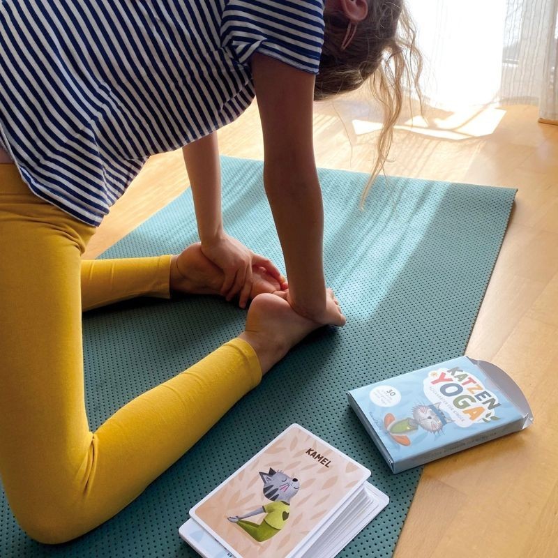 Katzenyoga Yogakarten für Kinder