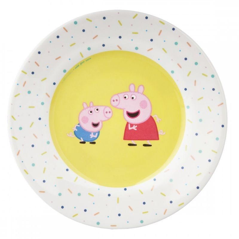 Kinderteller Peppa Pig Peppa Wutz
