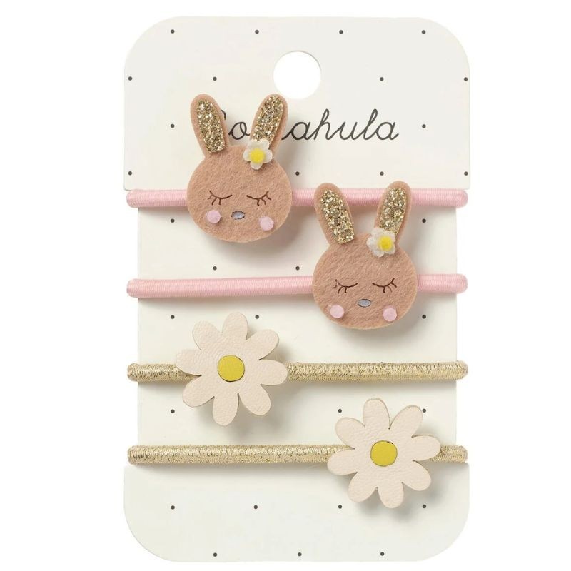 Haargummi Set Hase & Gänseblümchen