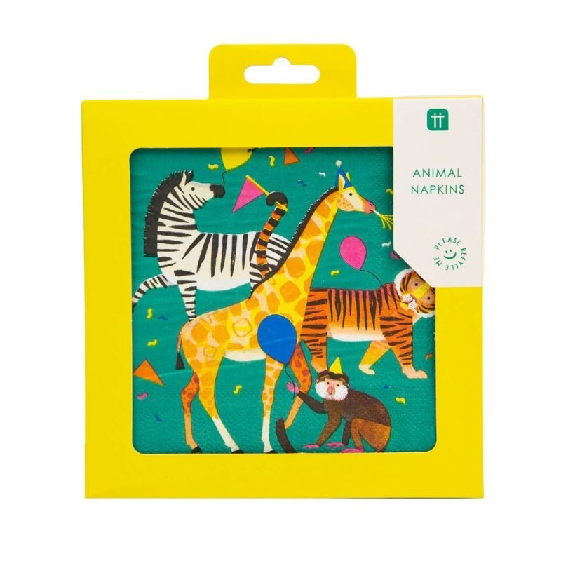 Servietten Party Animals Dschungeltiere von Talking Tables