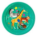 Pappteller Party Animals Dschungeltiere von Talking Tables