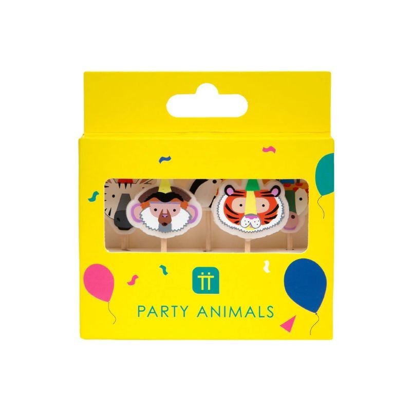 Kerzen Party Animals Dschungeltiere von Talking Tables