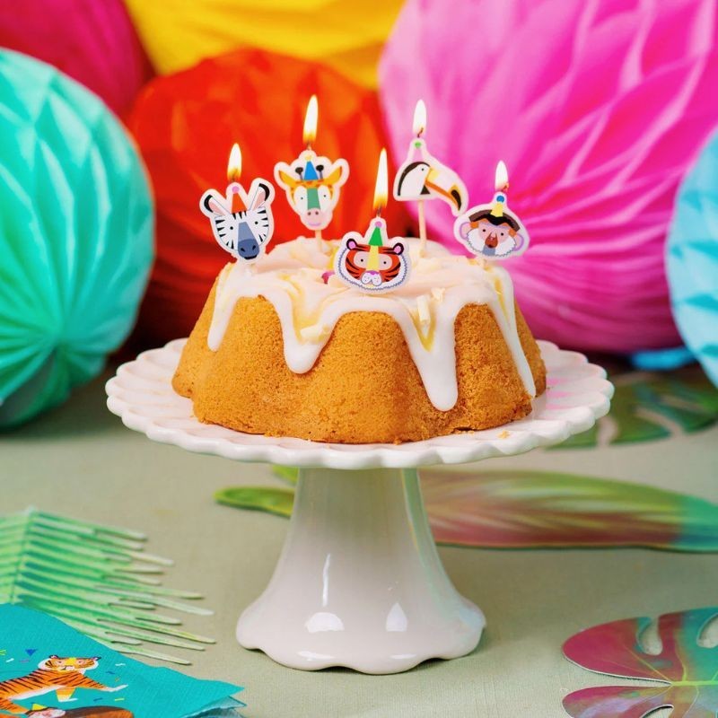 Kerzen Party Animals Dschungeltiere von Talking Tables