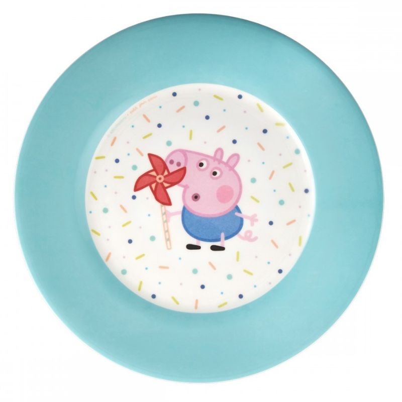 Kinderteller Peppa Pig George