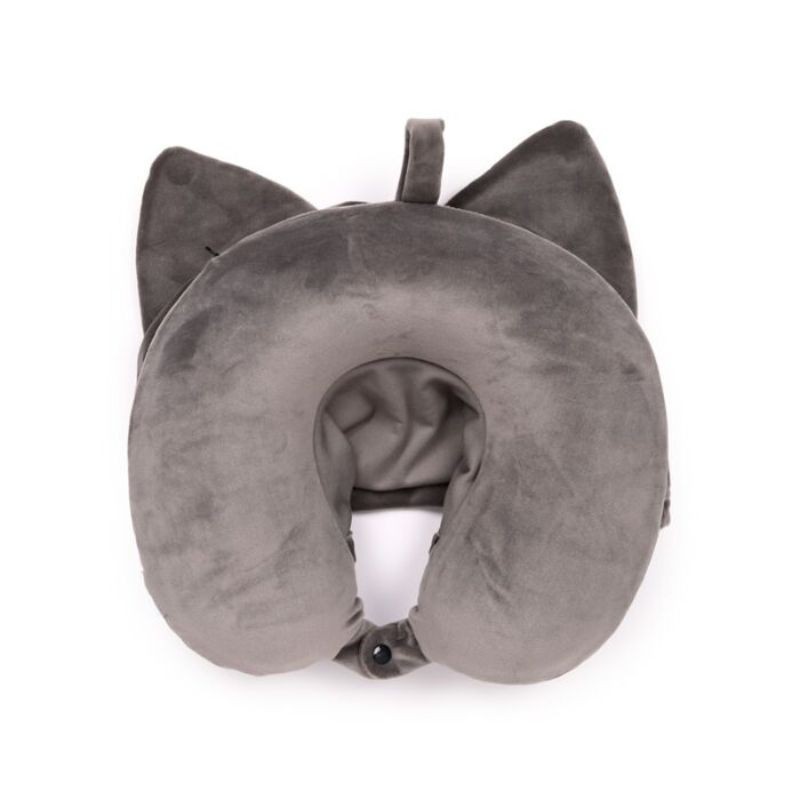 Nackenkissen Katze Pepper mit Kapuze