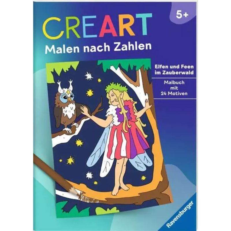 Malen nach Zahlen Feen und Elfen
