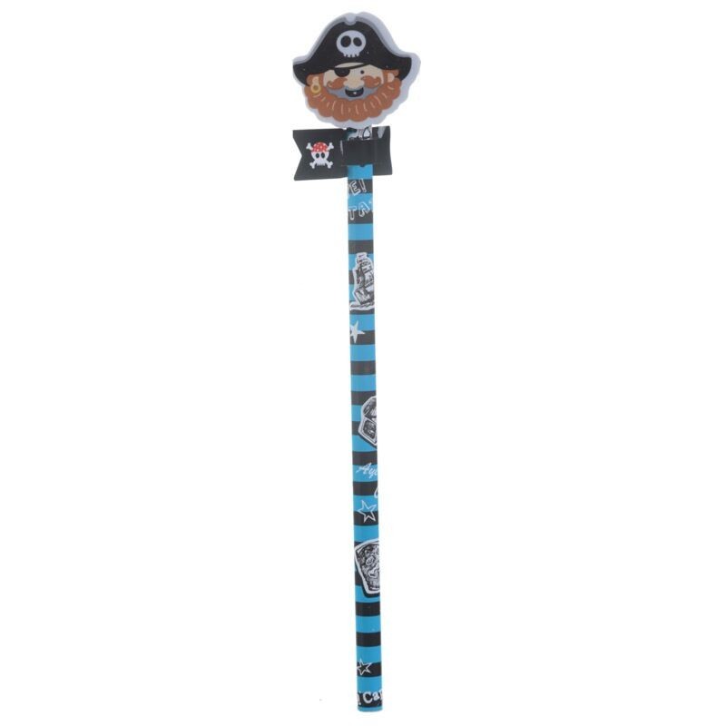 Bleistift Pirat mit Radiergummi