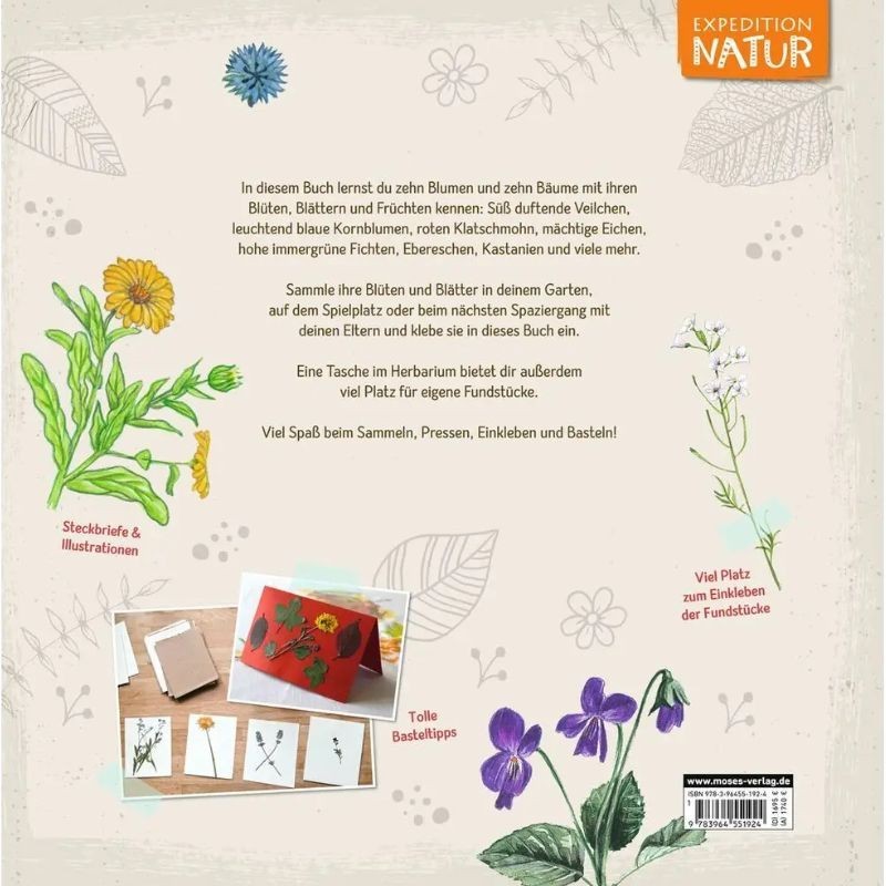 Mein Herbarium Blüten & Blätter sammeln