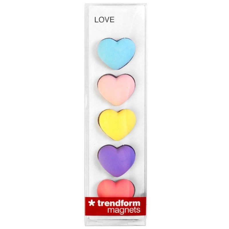 Magnete Herzen Love 5er Set