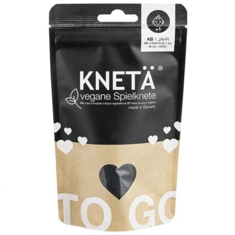 Knetä vegane Knete schwarz