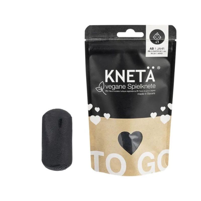 Knetä vegane Knete schwarz