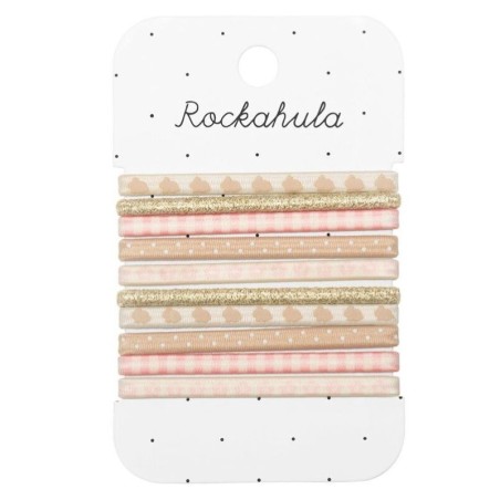 Haargummi Set Hase Gingham