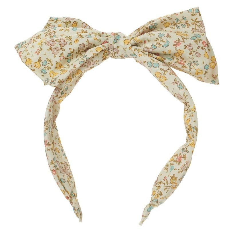 Haarreif Blumen & Schleife