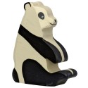 Holztiger Holzfigur Pandabär