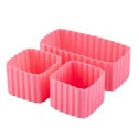 Silikonformen Bento Cups rosa