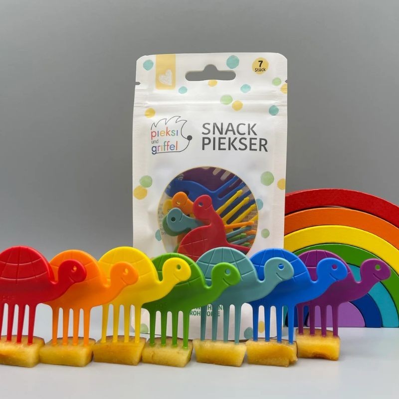 Pieksi und Griffel Snack Piekser Turtle Rain