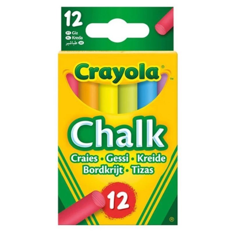 Bunte Kreide von Crayola