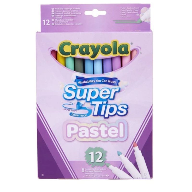Crayola Filzstifte Supertips Pastell