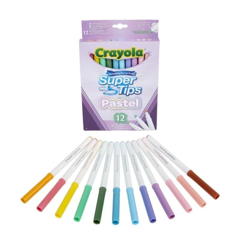 Crayola Filzstifte Supertips Pastell