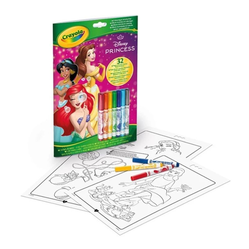 Disney Prinzessinnen Mal- und Aktivitätenbuch