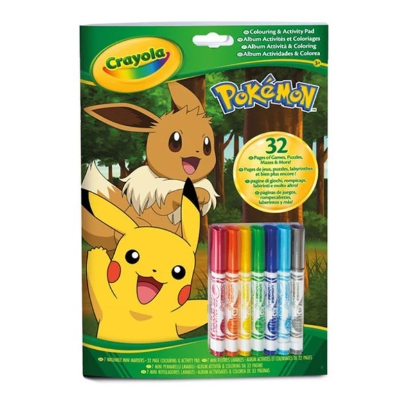Pokémon Mal- und Aktivitätenbuch