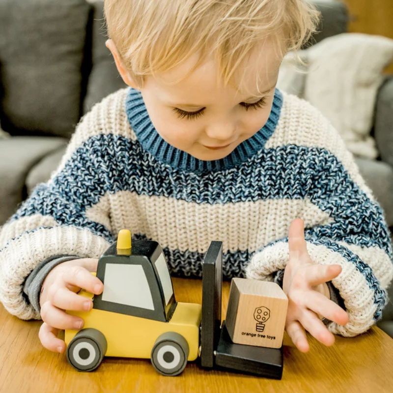 Gabelstapler Orange Tree Toys