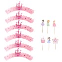 Cupcake Topper & Wrapper Prinzessin