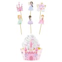 Cupcake Topper & Wrapper Prinzessin