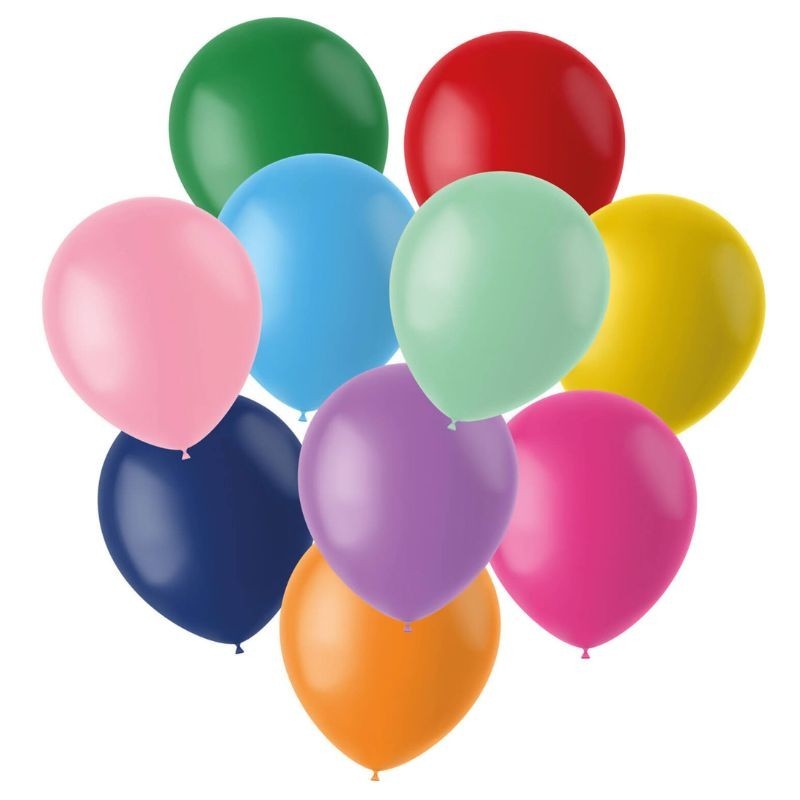 Luftballon 25er Set bunt