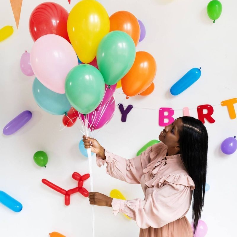 Luftballon 25er Set bunt