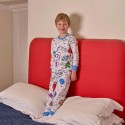 Pyjama Space zum Ausmalen