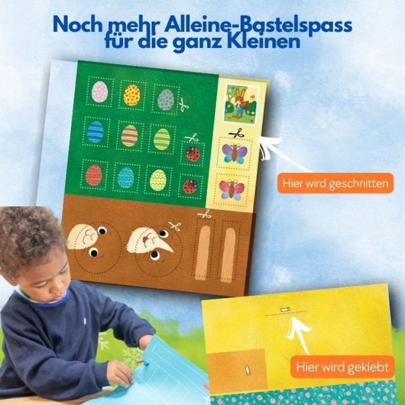 Verbastelbuch Frohe Ostern