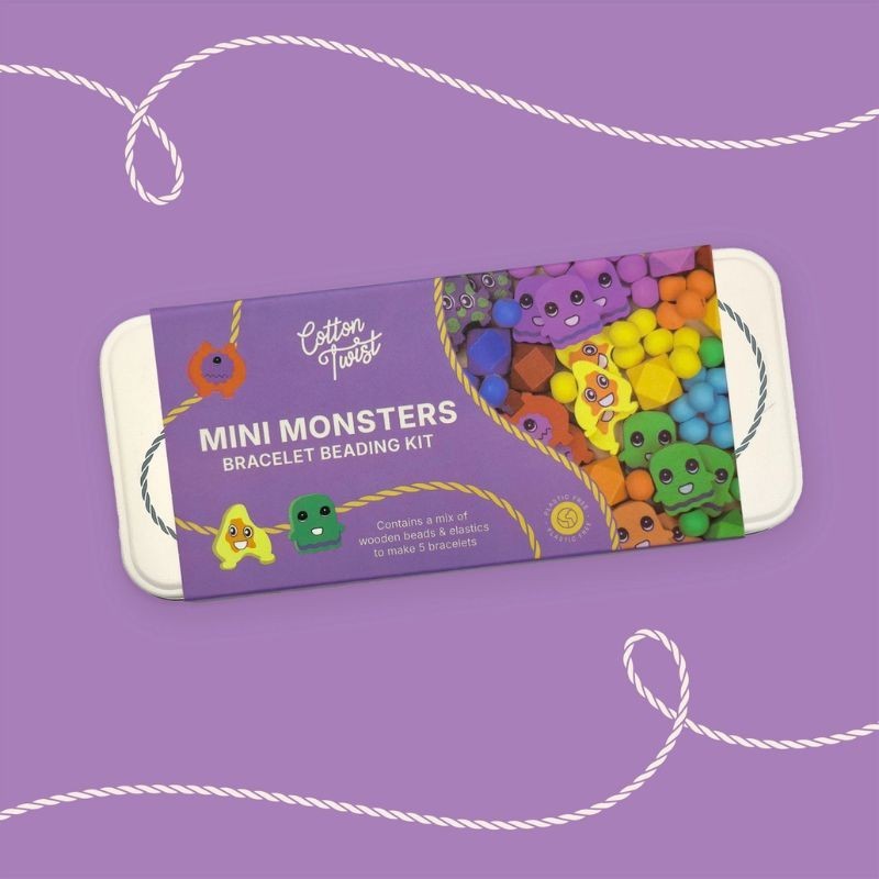 Holzperlen Set Mini Monster