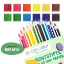 Farbstifte Set für Glas und Papier