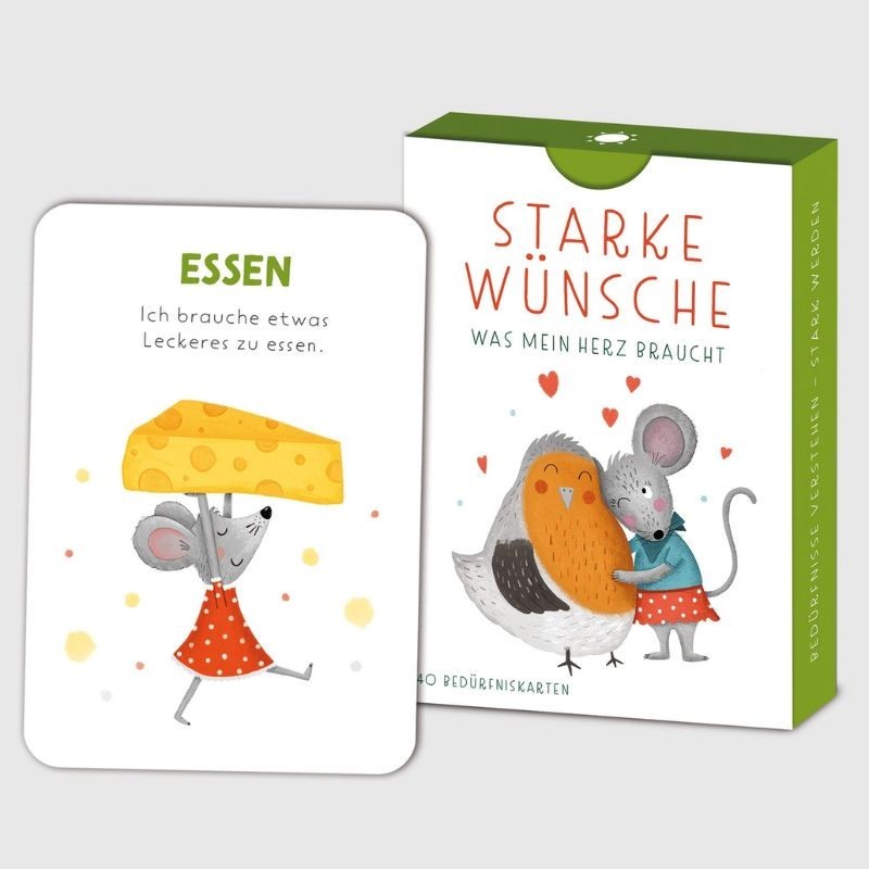 Bedürfniskarten für Kinder Starke Wünsche