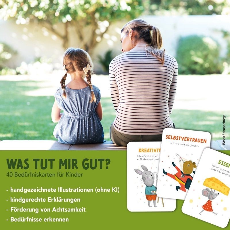 Bedürfniskarten für Kinder Starke Wünsche